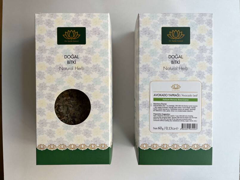 AVOKADO YAPRAĞI KUTU BİTKİ 60 gr. - 1