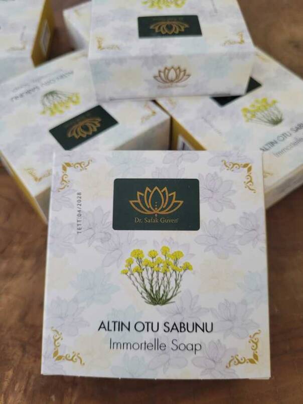 EL YAPIMI ALTIN OTU SABUNU - 1