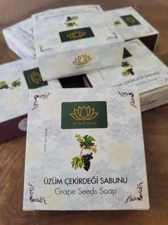 EL YAPIMI ÜZÜM ÇEKİRDEĞİ SABUNU - 1