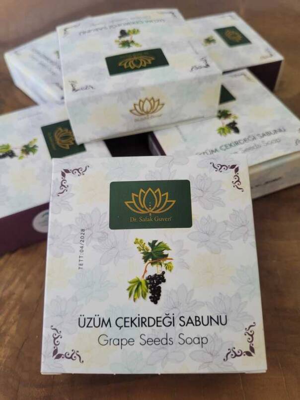 EL YAPIMI ÜZÜM ÇEKİRDEĞİ SABUNU - 1