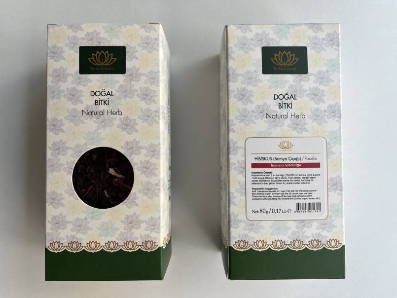 HİBİSKUS DOĞAL BİTKİ 80 gr. - 1