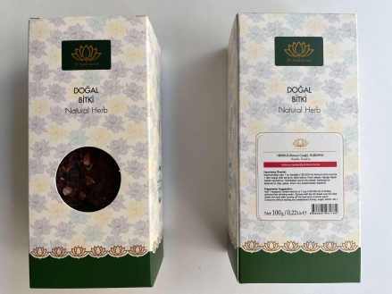 HİBİSKUS&KUŞBURNU DOĞAL KUTU BİTKİ 100 gr. - 1