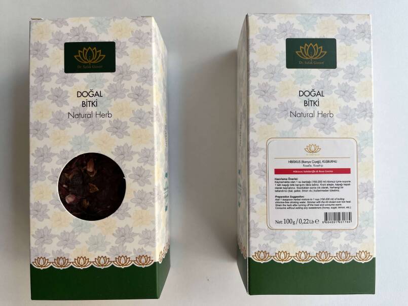 HİBİSKUS&KUŞBURNU DOĞAL KUTU BİTKİ 100 gr. - 1