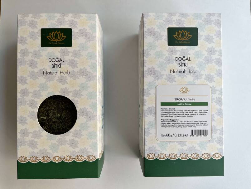 ISIRGAN DOĞAL KUTU BİTKİ 60 gr. - 1