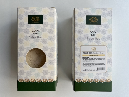 TOZ ZENCEFİL DOĞAL KUTU BİTKİ 100 gr. - 1