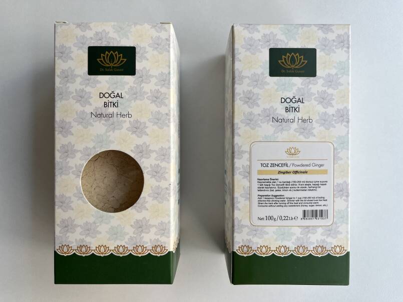TOZ ZENCEFİL DOĞAL KUTU BİTKİ 100 gr. - 1